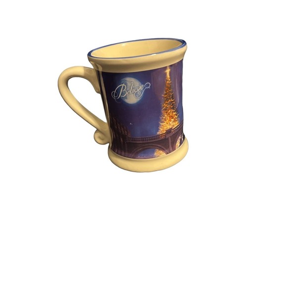 THE POLAR EXPRESS Train 3D ALL ABOARD Mug Christmas Tree - Picture 2 of 4